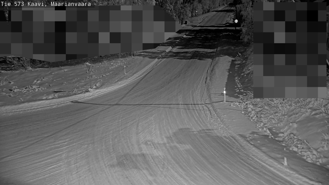 Weather Camera Image Road 573 Kaavi, Maarianvaara, Kaavi, Pohjois-Savo