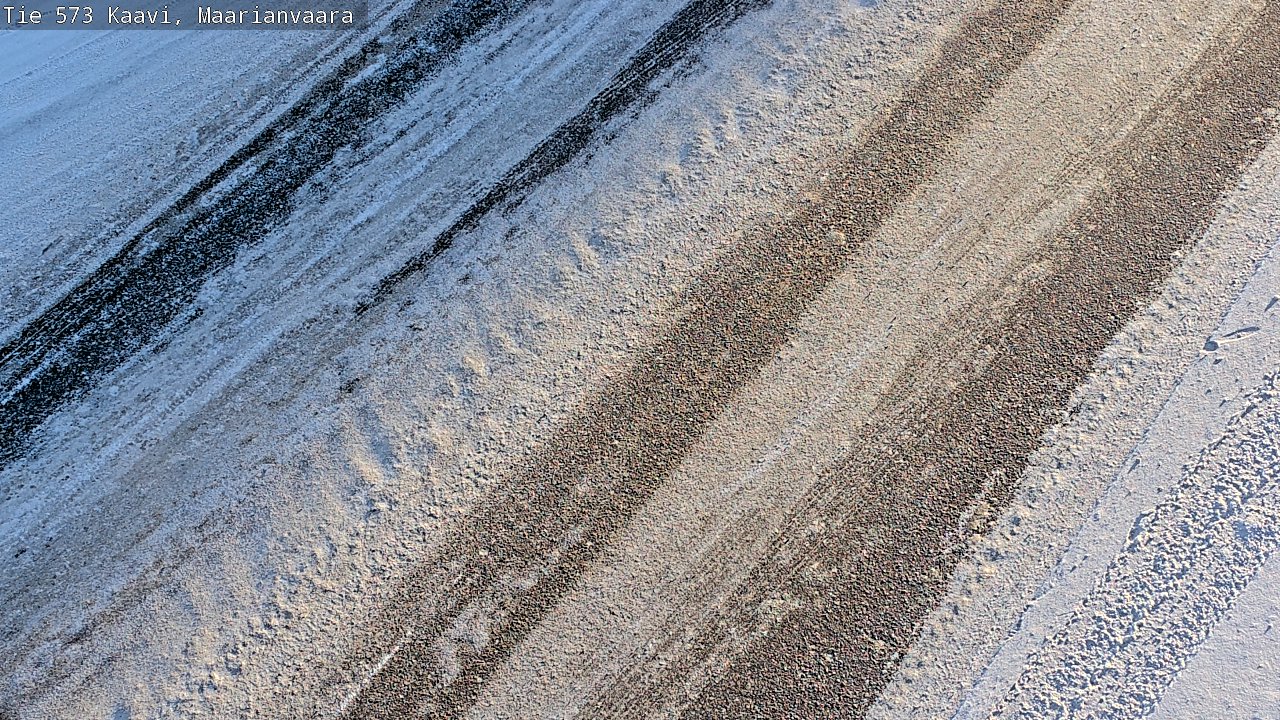 Weather Camera Image Road 573 Kaavi, Maarianvaara, Kaavi, Pohjois-Savo