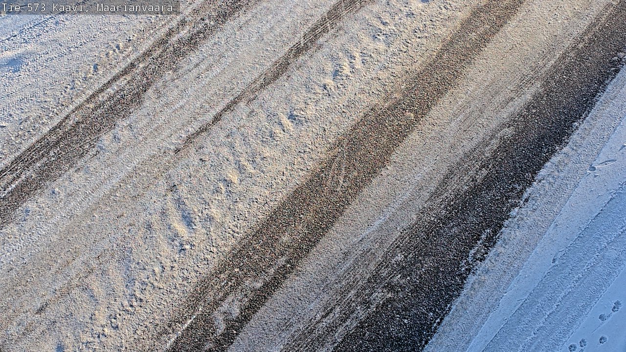 Weather Camera Image Road 573 Kaavi, Maarianvaara, Kaavi, Pohjois-Savo