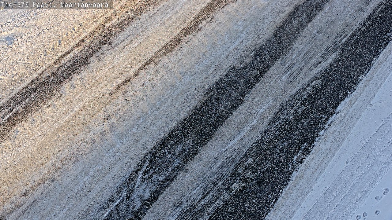 Weather Camera Image Road 573 Kaavi, Maarianvaara, Kaavi, Pohjois-Savo