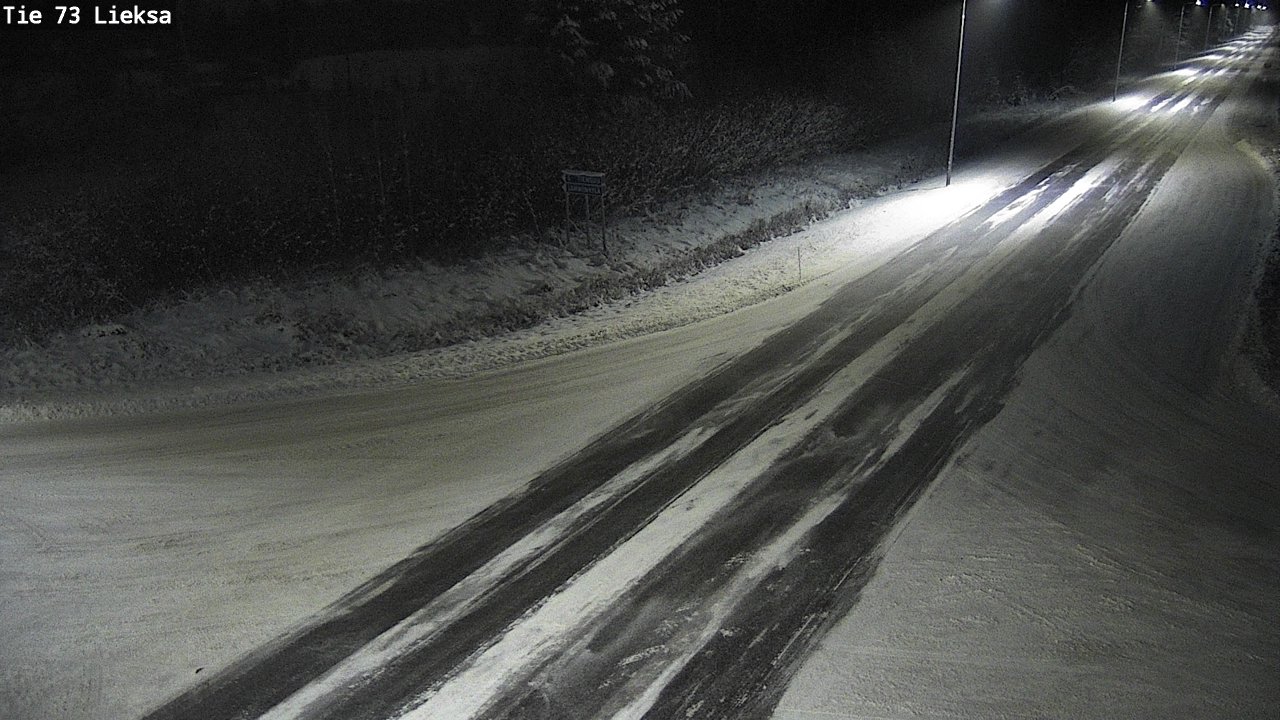 Weather Camera Image Väg 73 Lieksa, Lieksa, Pohjois-Karjala