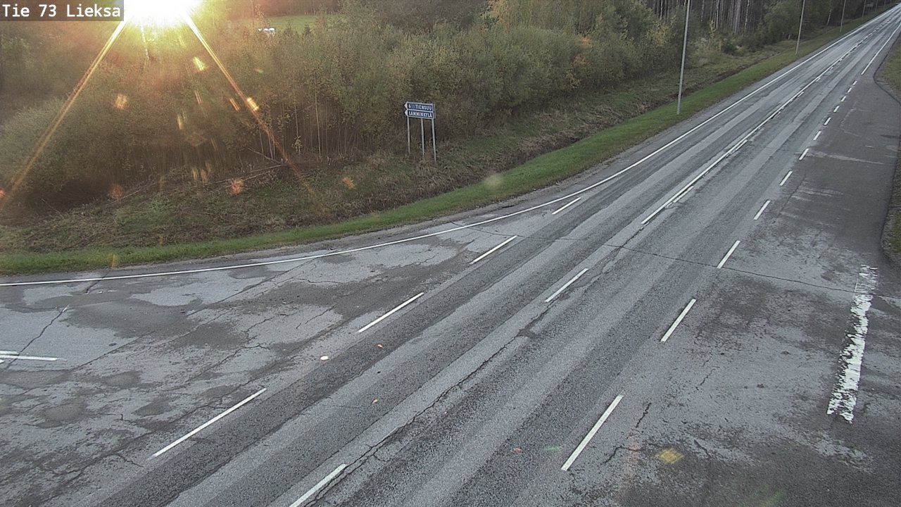 Kelikamerat Kuva Tie 73 Lieksa, Lieksa, Pohjois-Karjala