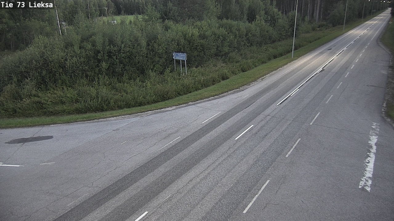 Kelikamerat Kuva Tie 73 Lieksa, Lieksa, Pohjois-Karjala