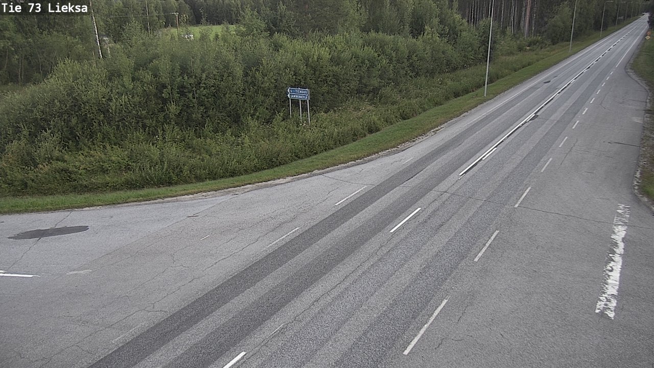 Kelikamerat Kuva Tie 73 Lieksa, Lieksa, Pohjois-Karjala