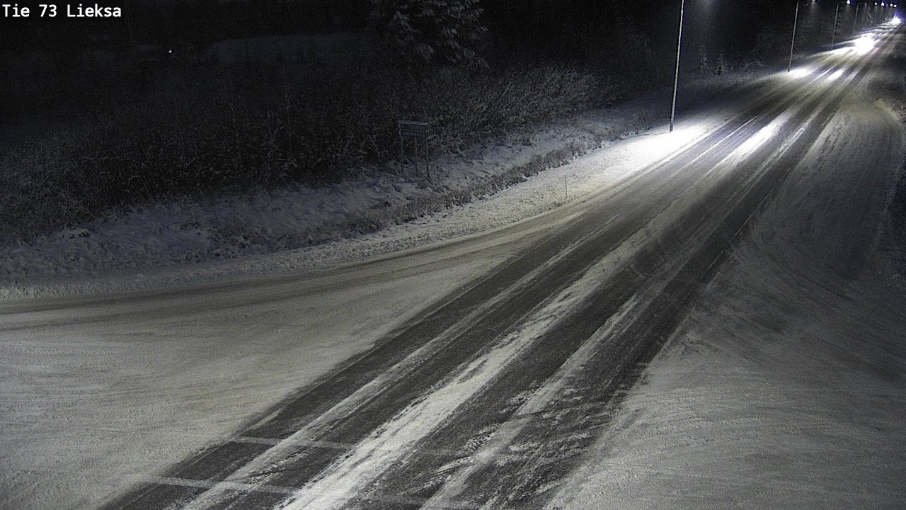 Weather Camera Image Väg 73 Lieksa, Lieksa, Pohjois-Karjala