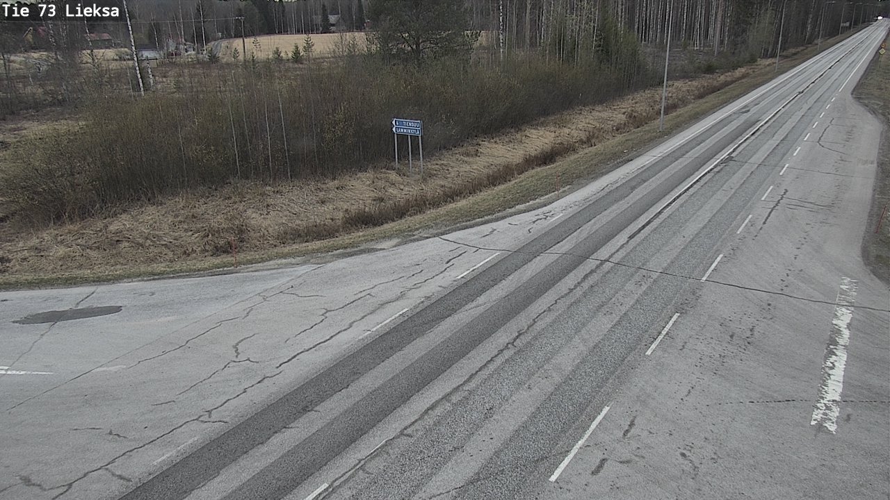Kelikamerat Kuva Tie 73 Lieksa, Lieksa, Pohjois-Karjala