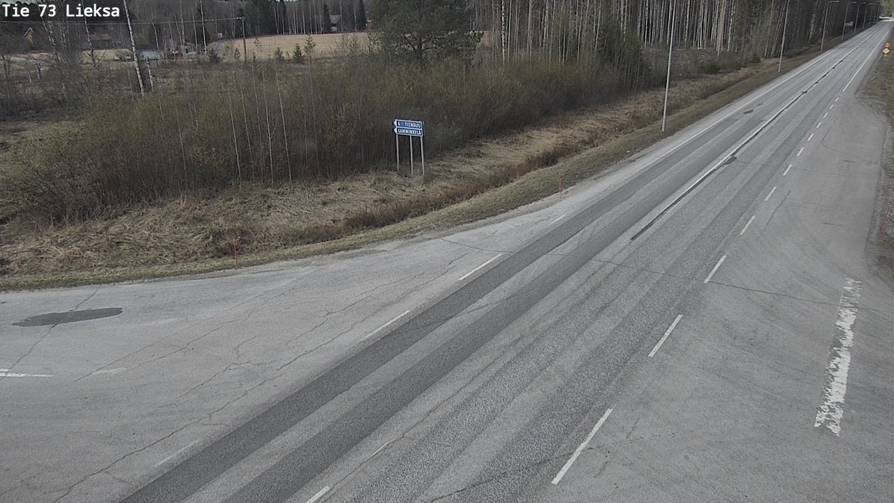 Kelikamerat Kuva Tie 73 Lieksa, Lieksa, Pohjois-Karjala