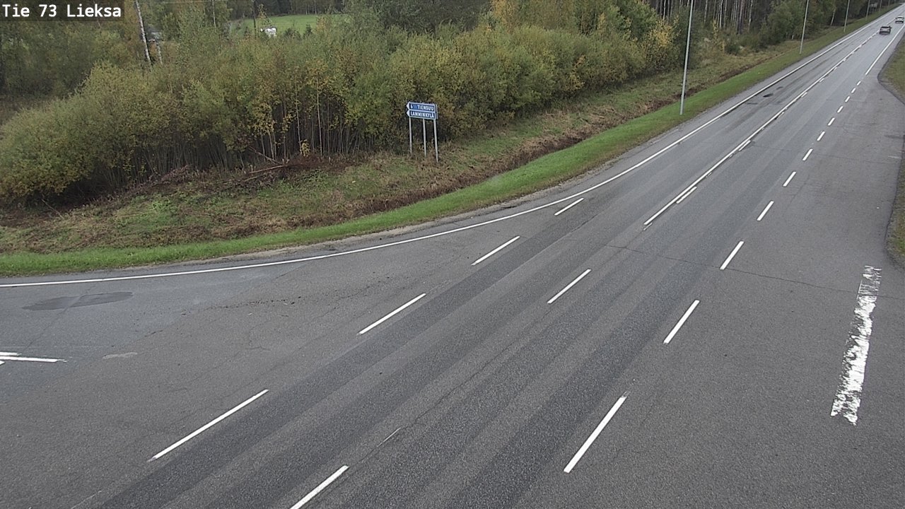 Kelikamerat Kuva Tie 73 Lieksa, Lieksa, Pohjois-Karjala