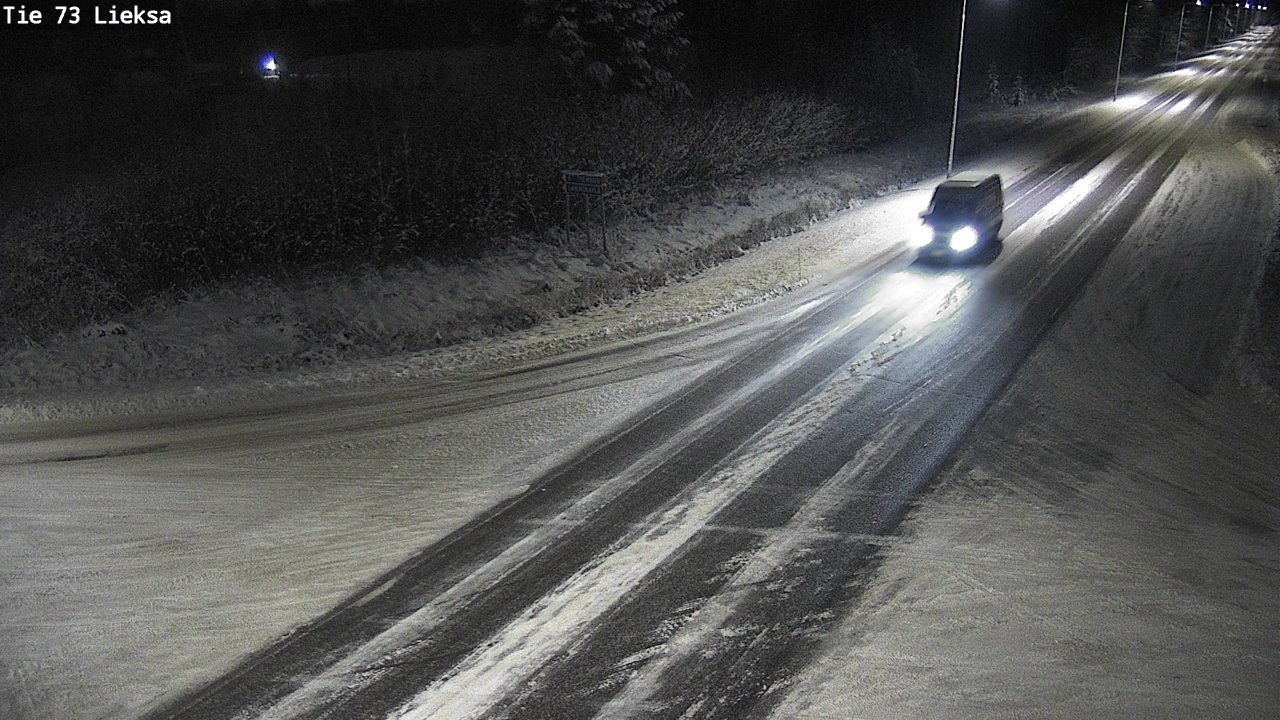 Weather Camera Image Väg 73 Lieksa, Lieksa, Pohjois-Karjala