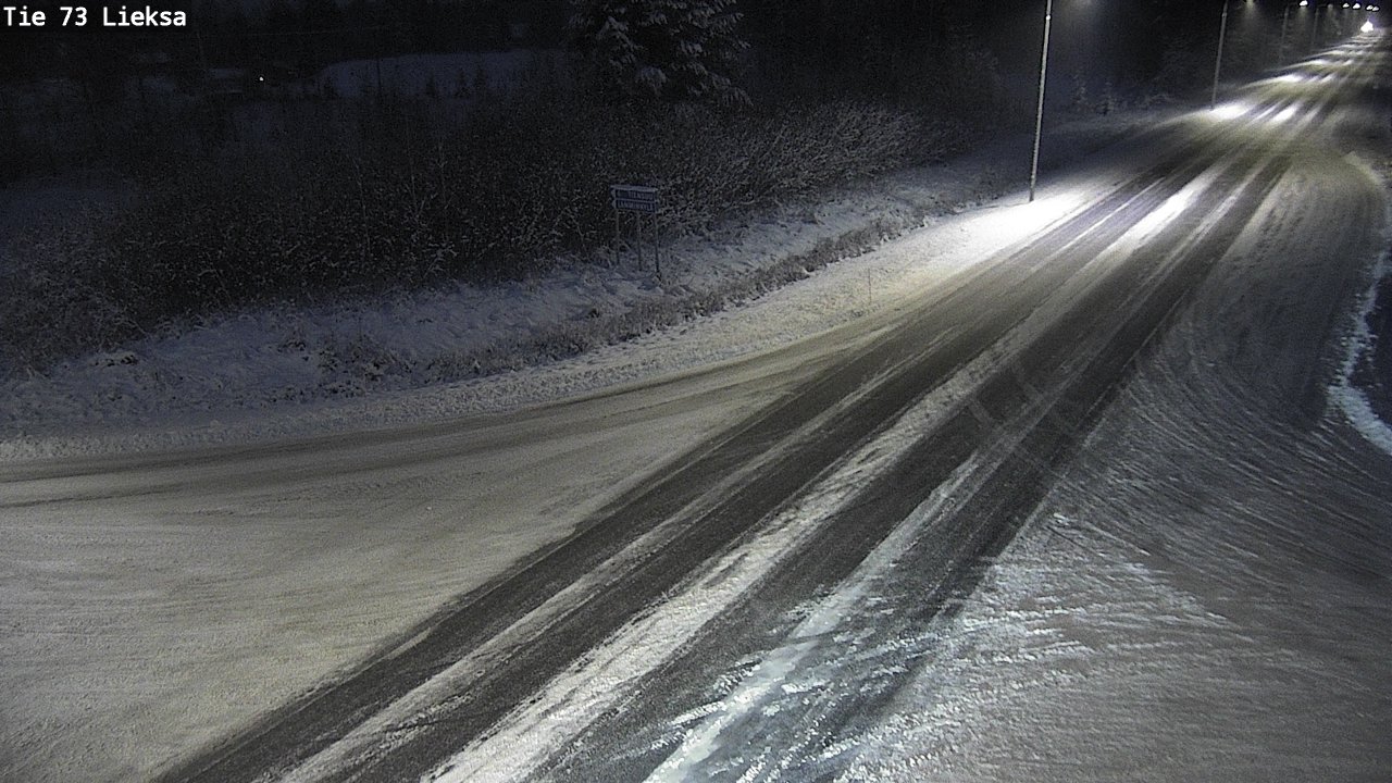 Weather Camera Image Väg 73 Lieksa, Lieksa, Pohjois-Karjala