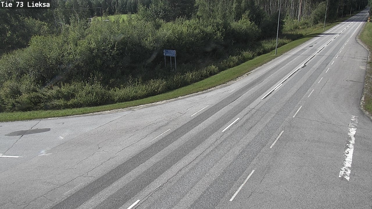 Kelikamerat Kuva Tie 73 Lieksa, Lieksa, Pohjois-Karjala