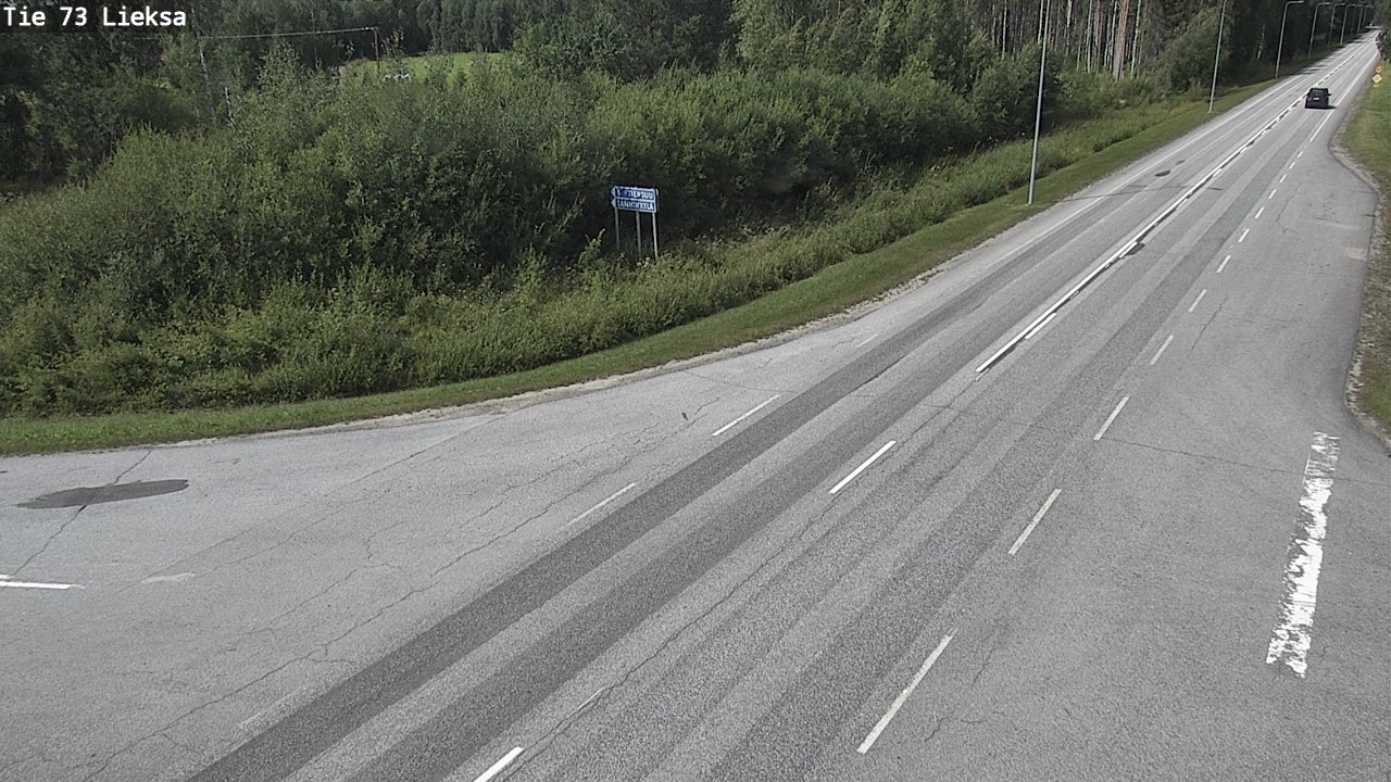 Kelikamerat Kuva Tie 73 Lieksa, Lieksa, Pohjois-Karjala