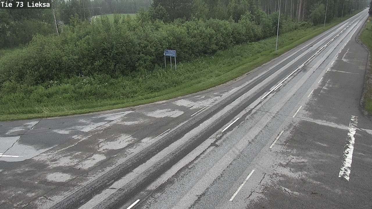 Kelikamerat Kuva Tie 73 Lieksa, Lieksa, Pohjois-Karjala