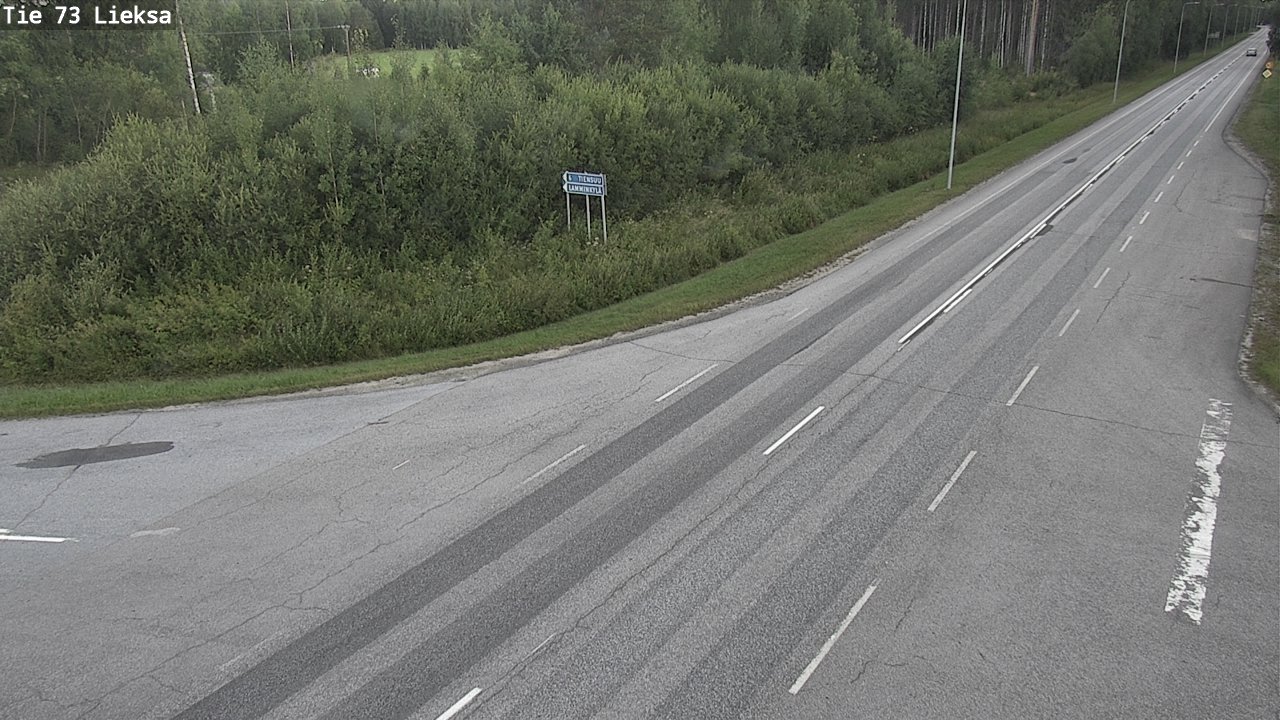 Kelikamerat Kuva Tie 73 Lieksa, Lieksa, Pohjois-Karjala