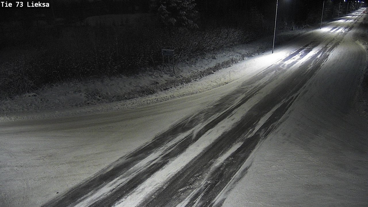 Weather Camera Image Väg 73 Lieksa, Lieksa, Pohjois-Karjala