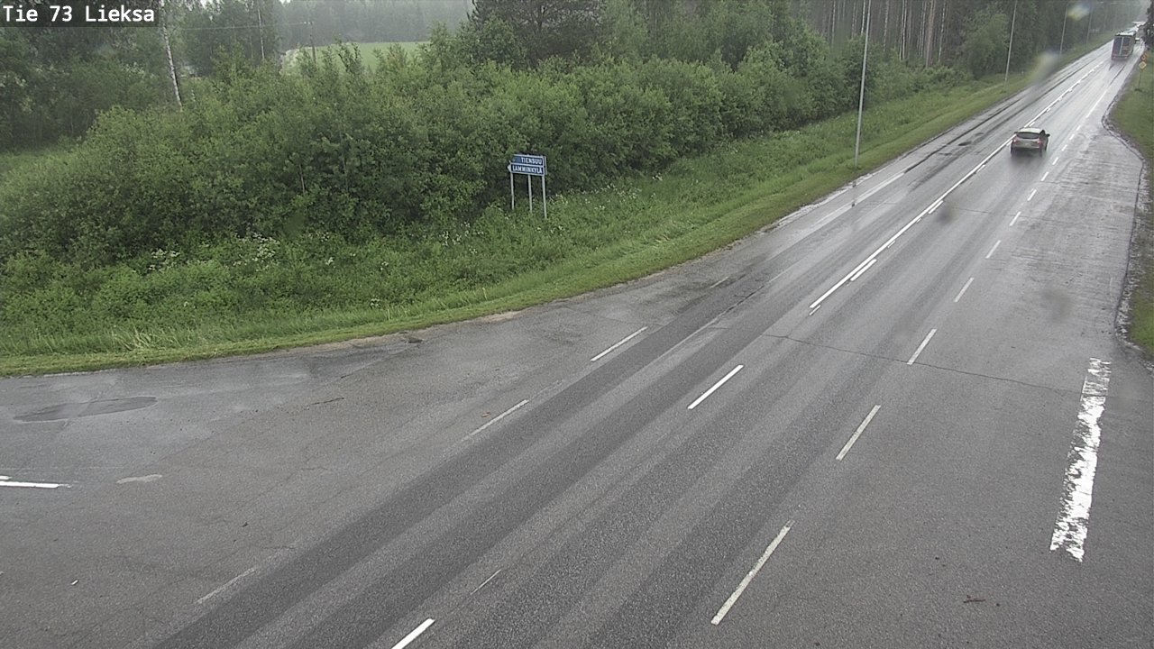 Kelikamerat Kuva Tie 73 Lieksa, Lieksa, Pohjois-Karjala