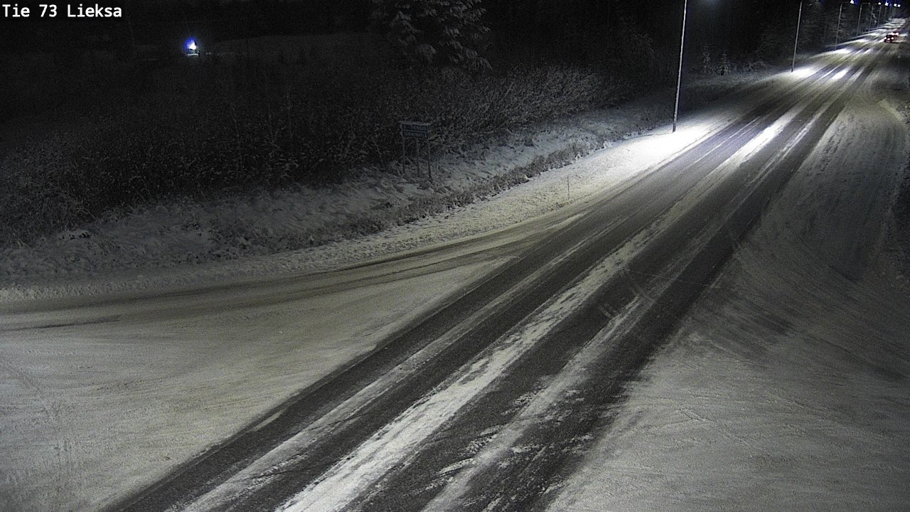 Weather Camera Image Väg 73 Lieksa, Lieksa, Pohjois-Karjala