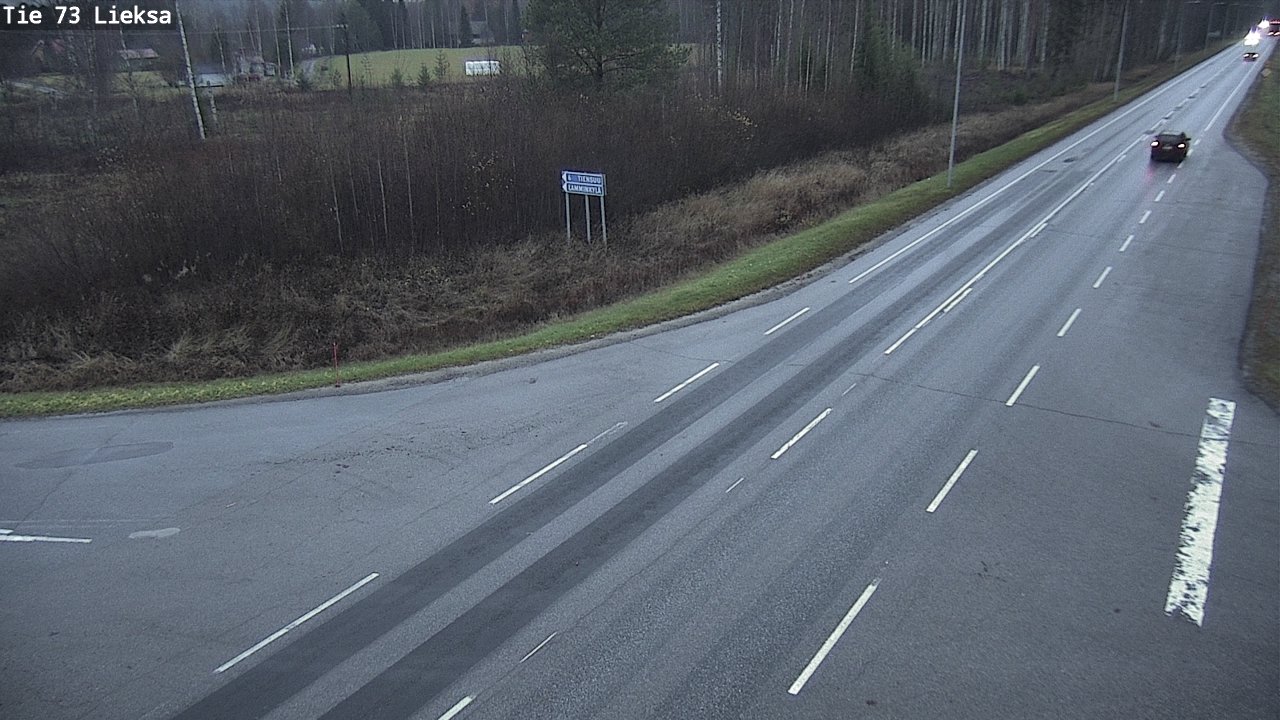 Kelikamerat Kuva Tie 73 Lieksa, Lieksa, Pohjois-Karjala