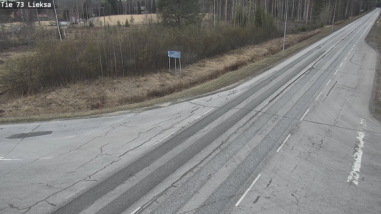 Kelikamerat Kuva Tie 73 Lieksa, Lieksa, Pohjois-Karjala