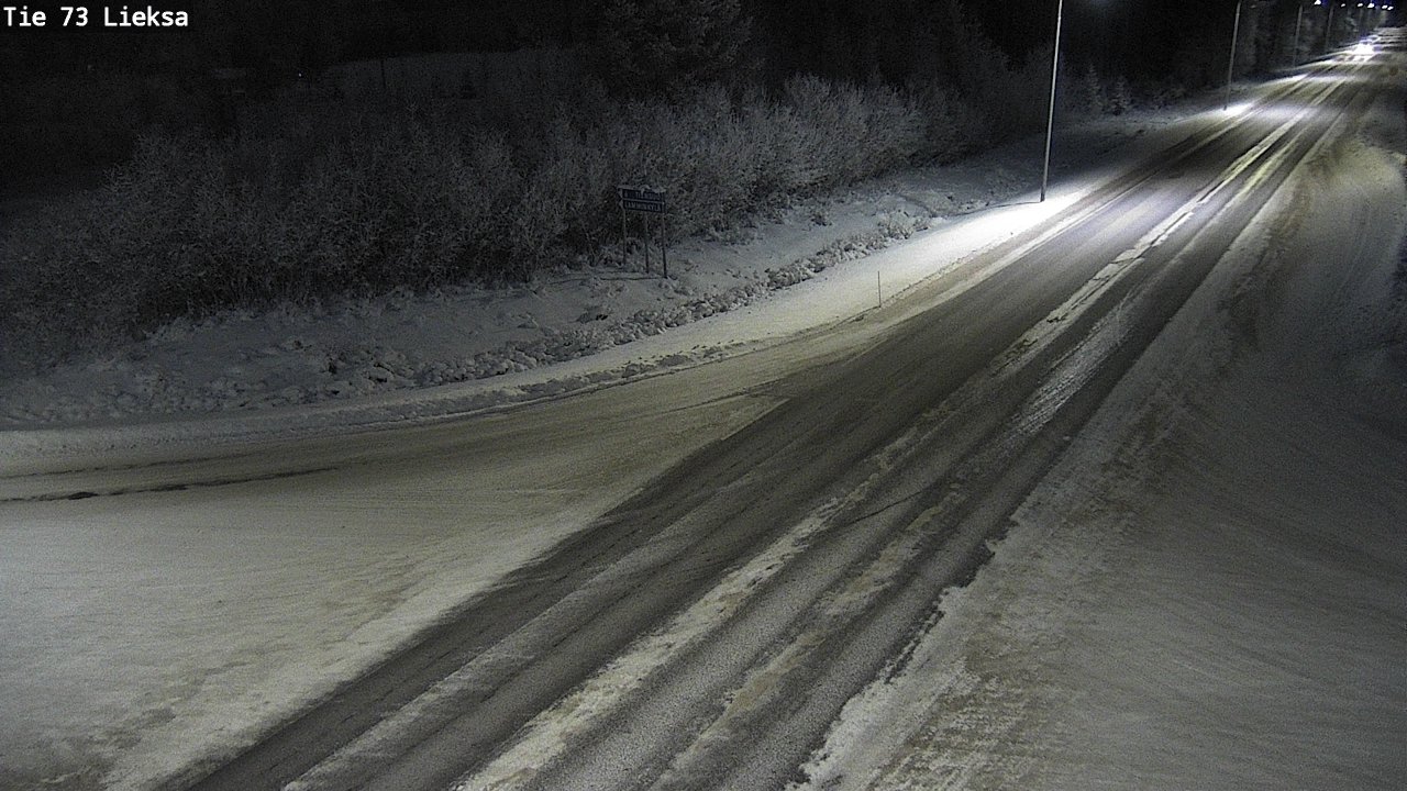 Weather Camera Image Väg 73 Lieksa, Lieksa, Pohjois-Karjala