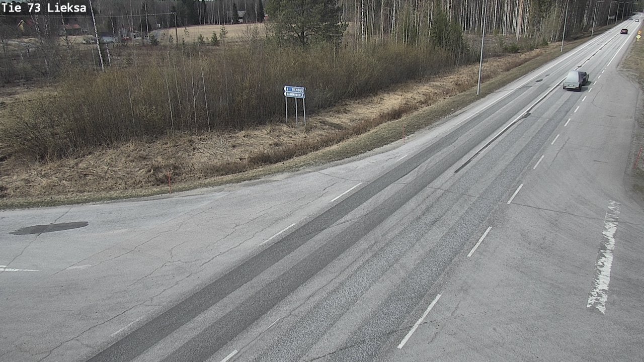 Kelikamerat Kuva Tie 73 Lieksa, Lieksa, Pohjois-Karjala
