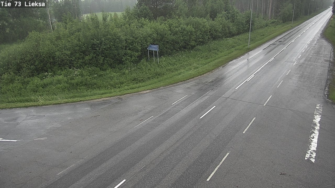 Kelikamerat Kuva Tie 73 Lieksa, Lieksa, Pohjois-Karjala