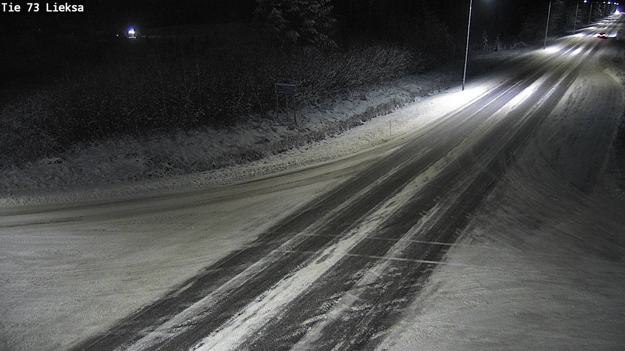 Weather Camera Image Väg 73 Lieksa, Lieksa, Pohjois-Karjala