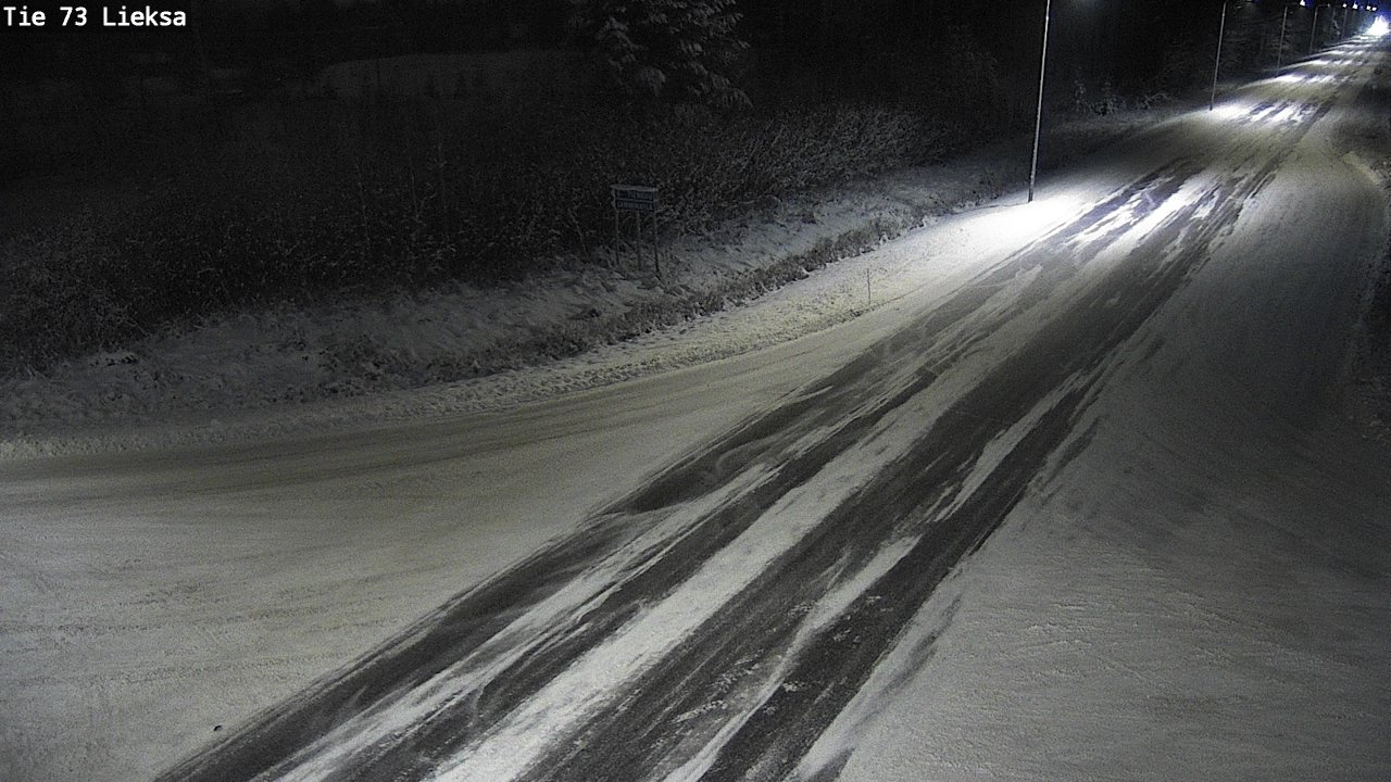 Weather Camera Image Väg 73 Lieksa, Lieksa, Pohjois-Karjala