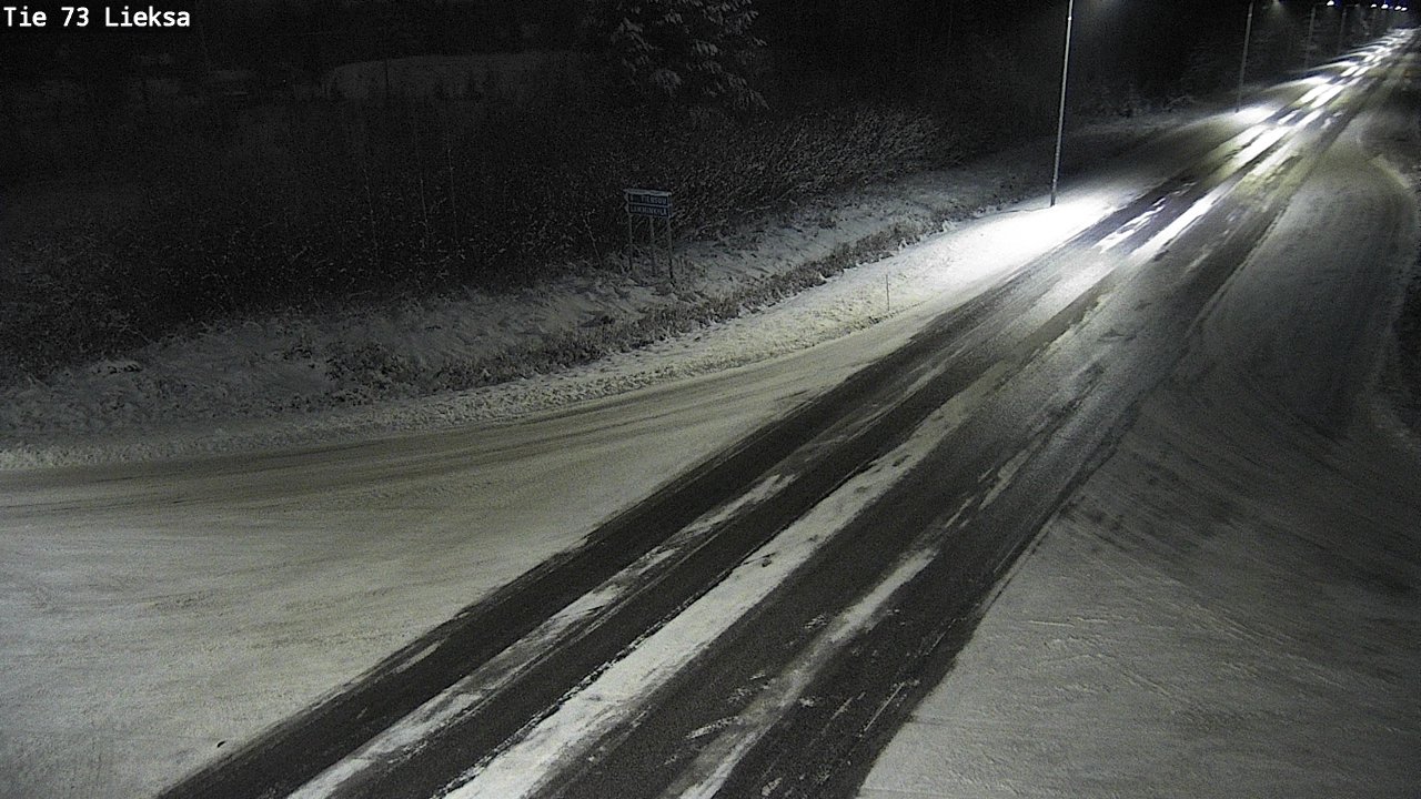 Weather Camera Image Väg 73 Lieksa, Lieksa, Pohjois-Karjala