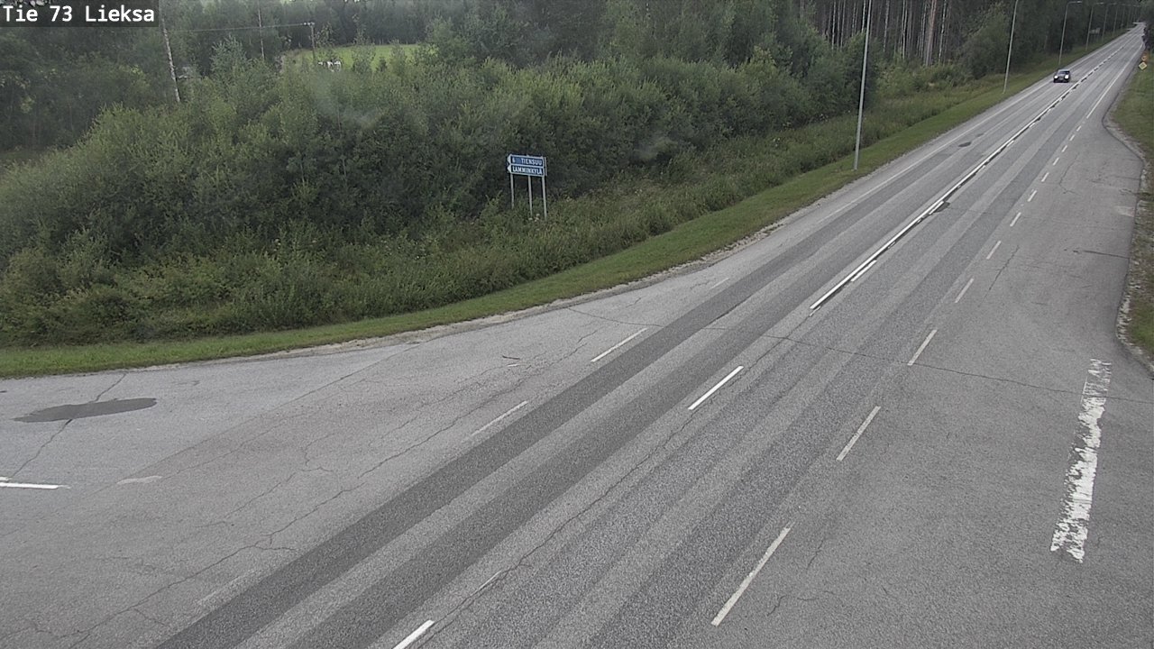 Kelikamerat Kuva Tie 73 Lieksa, Lieksa, Pohjois-Karjala