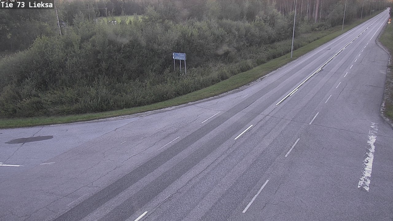Kelikamerat Kuva Tie 73 Lieksa, Lieksa, Pohjois-Karjala