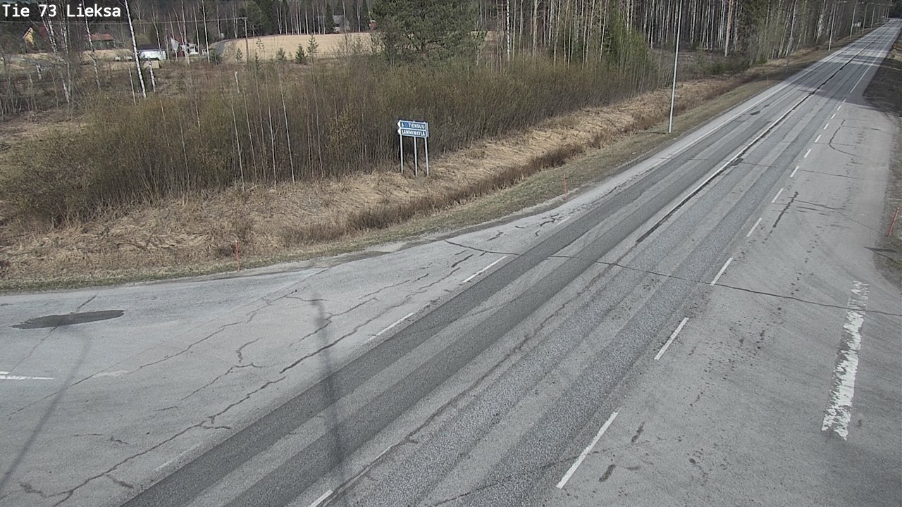 Kelikamerat Kuva Tie 73 Lieksa, Lieksa, Pohjois-Karjala