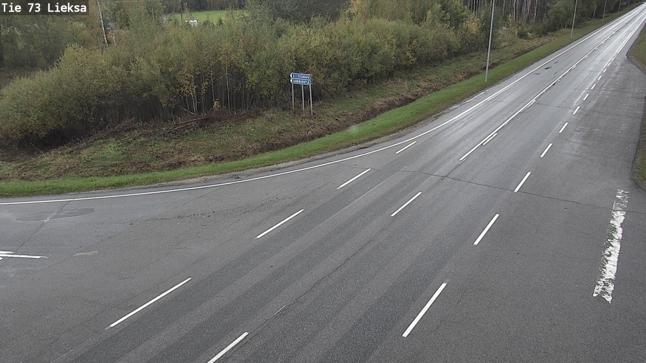 Kelikamerat Kuva Tie 73 Lieksa, Lieksa, Pohjois-Karjala