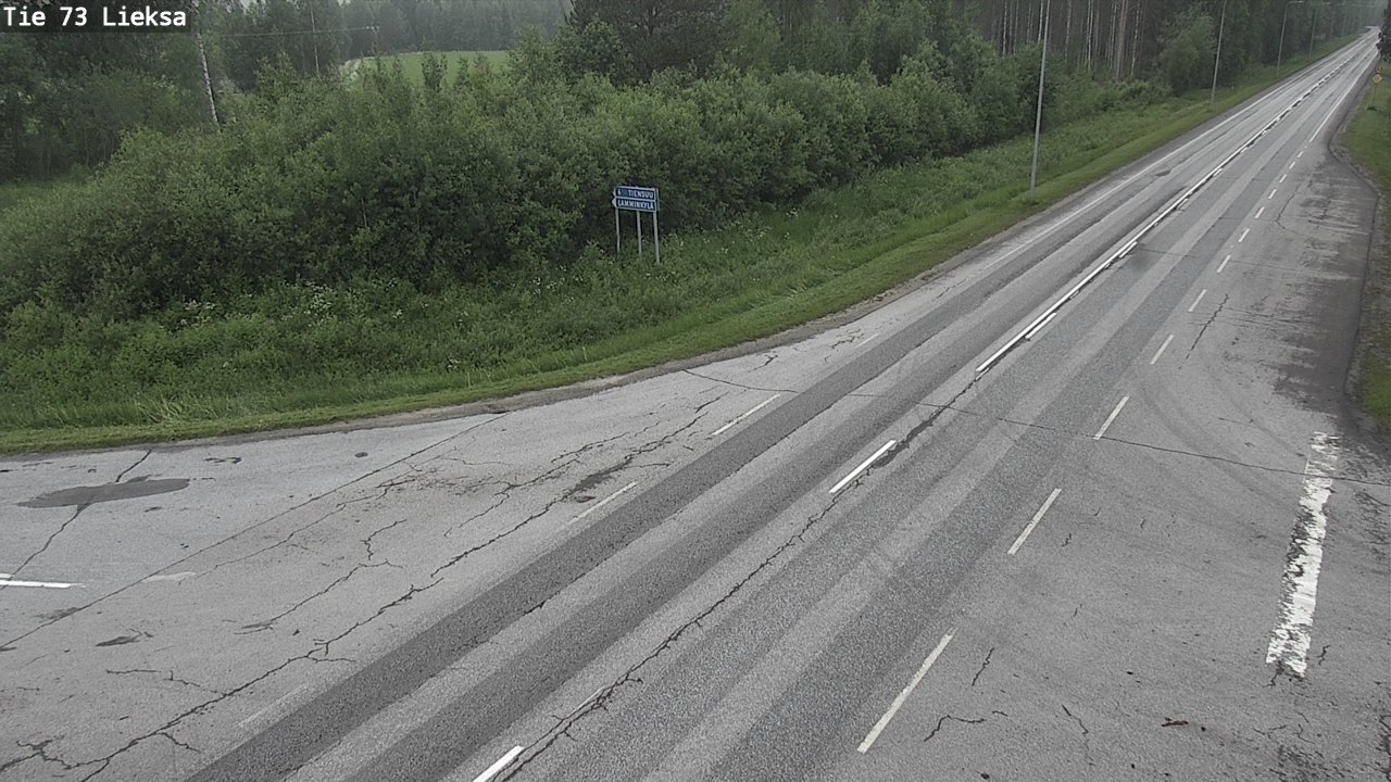 Kelikamerat Kuva Tie 73 Lieksa, Lieksa, Pohjois-Karjala