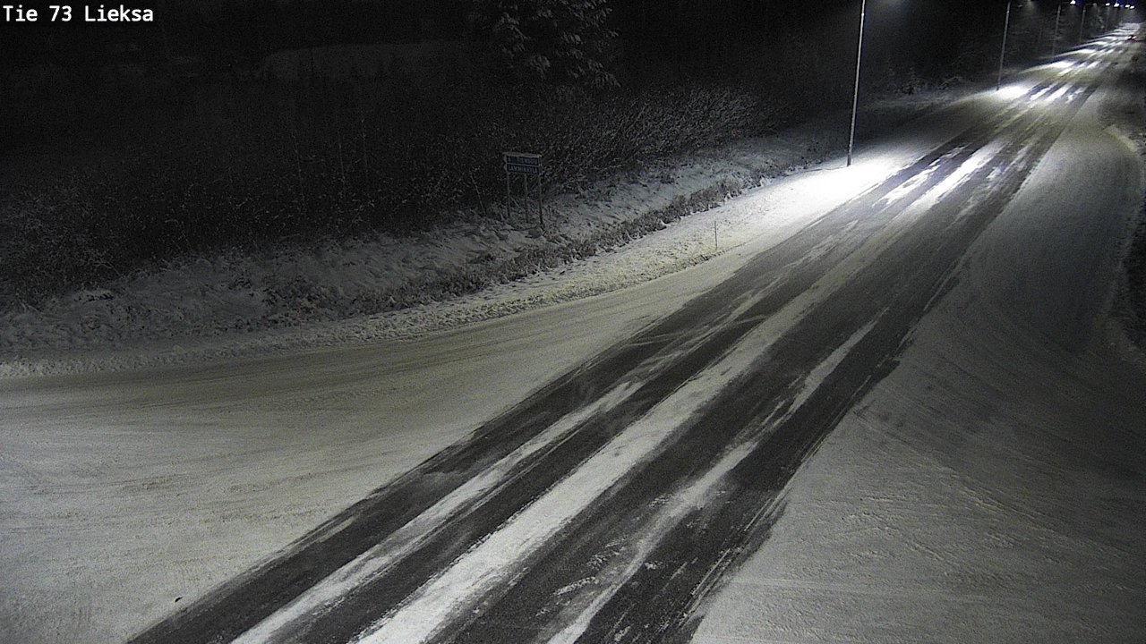 Weather Camera Image Väg 73 Lieksa, Lieksa, Pohjois-Karjala