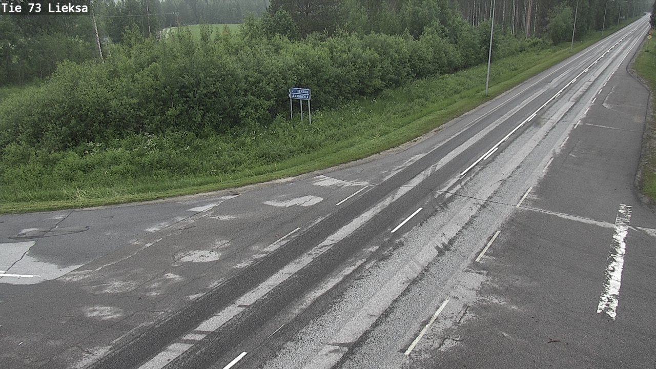 Kelikamerat Kuva Tie 73 Lieksa, Lieksa, Pohjois-Karjala