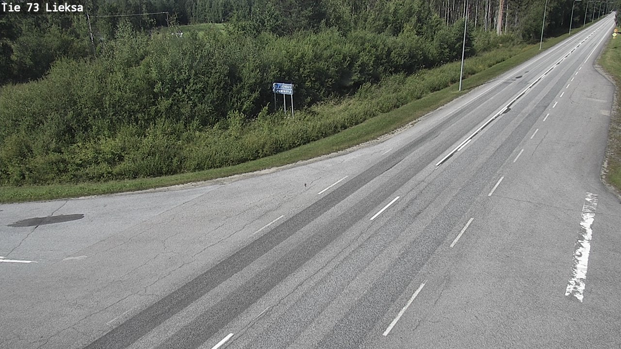 Kelikamerat Kuva Tie 73 Lieksa, Lieksa, Pohjois-Karjala