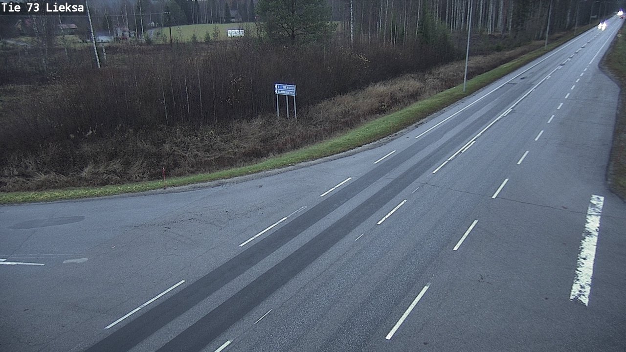 Kelikamerat Kuva Tie 73 Lieksa, Lieksa, Pohjois-Karjala