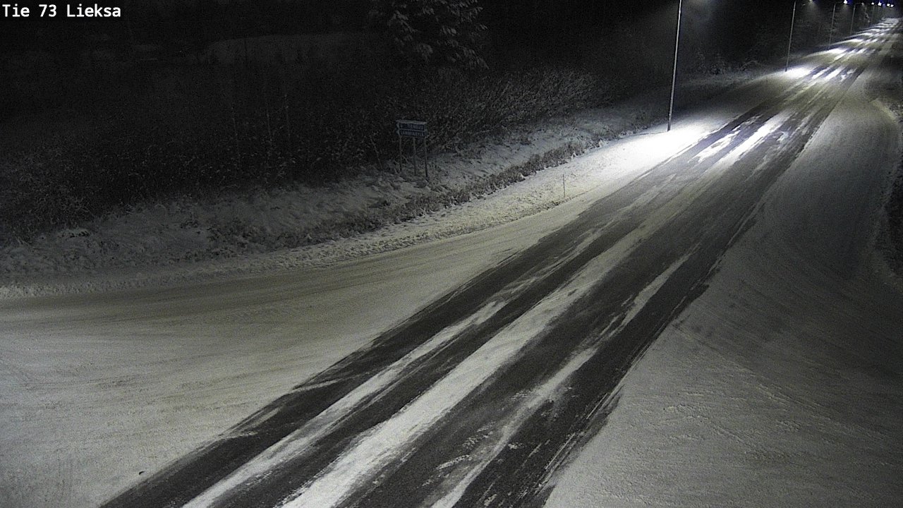 Weather Camera Image Väg 73 Lieksa, Lieksa, Pohjois-Karjala