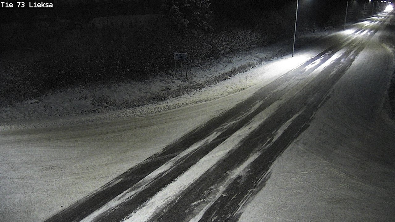 Weather Camera Image Väg 73 Lieksa, Lieksa, Pohjois-Karjala