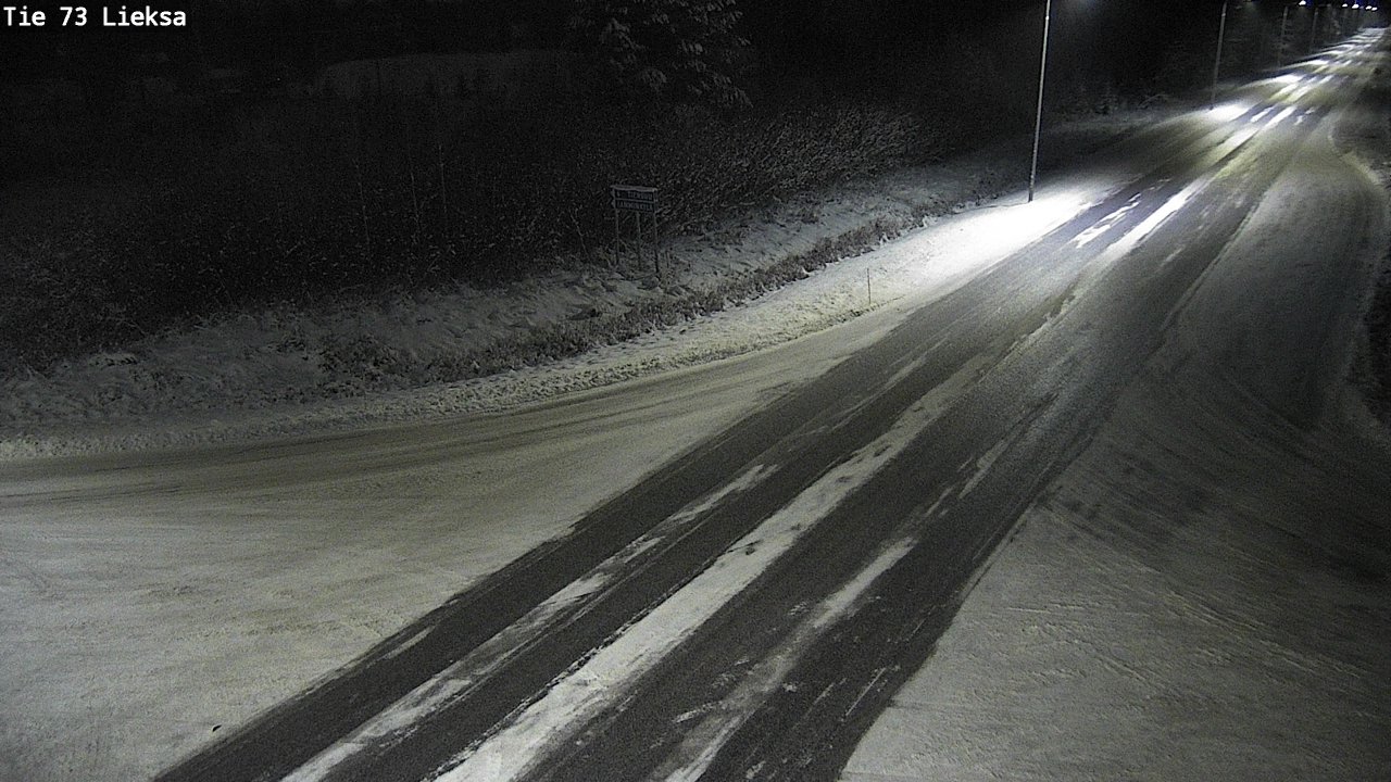 Weather Camera Image Väg 73 Lieksa, Lieksa, Pohjois-Karjala