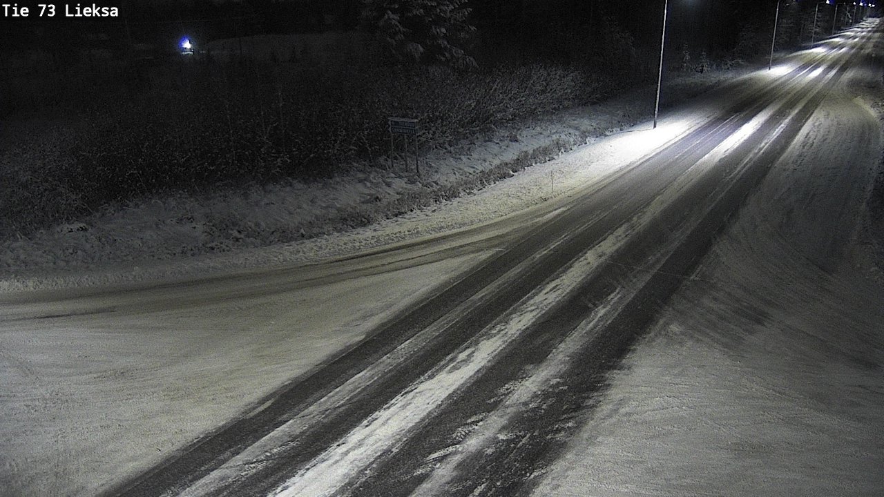 Weather Camera Image Väg 73 Lieksa, Lieksa, Pohjois-Karjala