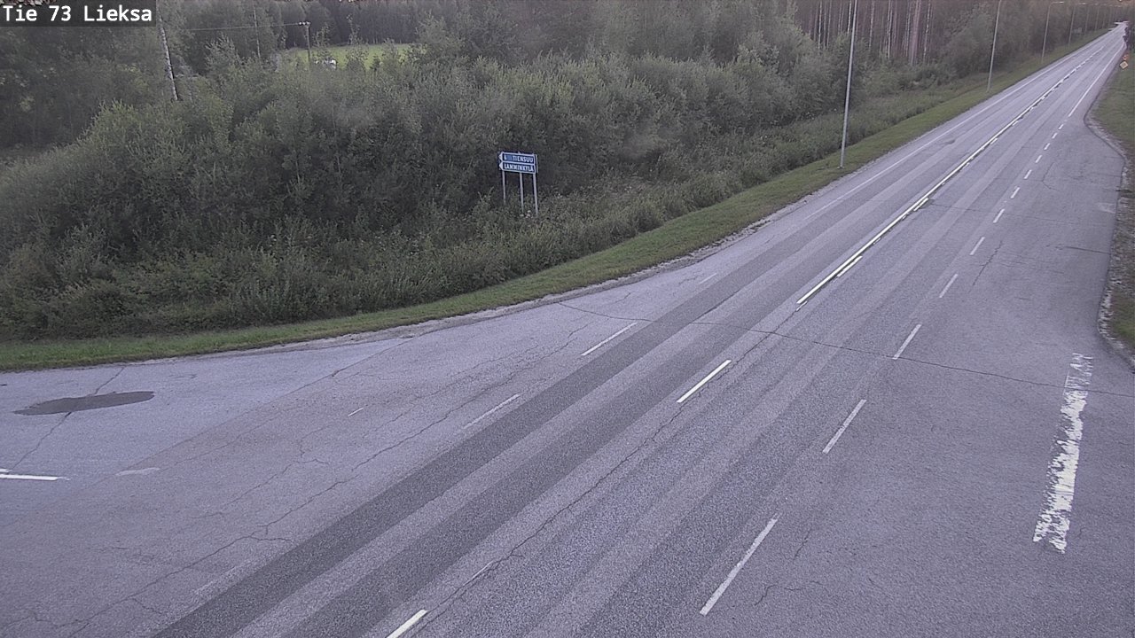 Kelikamerat Kuva Tie 73 Lieksa, Lieksa, Pohjois-Karjala