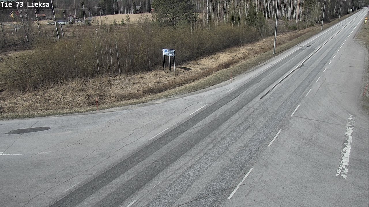 Kelikamerat Kuva Tie 73 Lieksa, Lieksa, Pohjois-Karjala