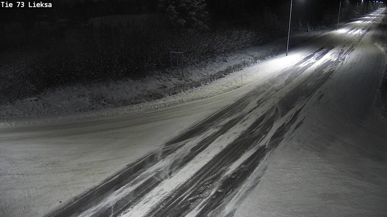 Weather Camera Image Väg 73 Lieksa, Lieksa, Pohjois-Karjala