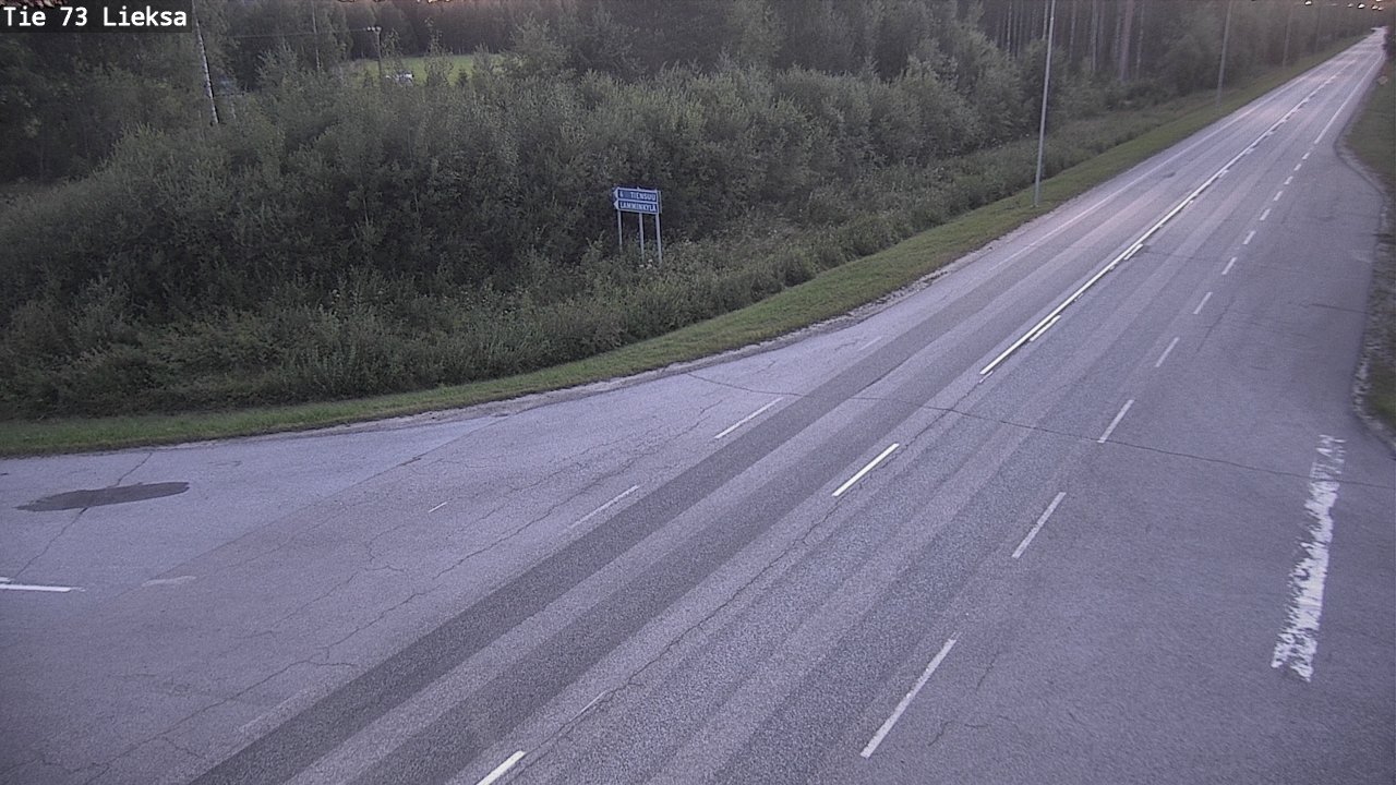 Kelikamerat Kuva Tie 73 Lieksa, Lieksa, Pohjois-Karjala