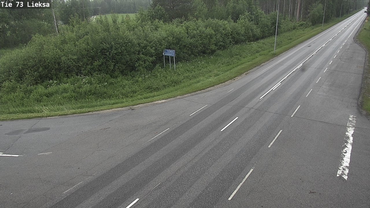 Kelikamerat Kuva Tie 73 Lieksa, Lieksa, Pohjois-Karjala
