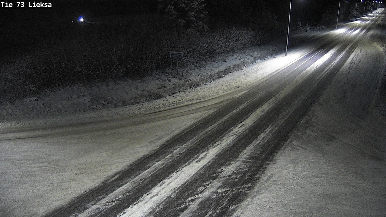 Weather Camera Image Väg 73 Lieksa, Lieksa, Pohjois-Karjala