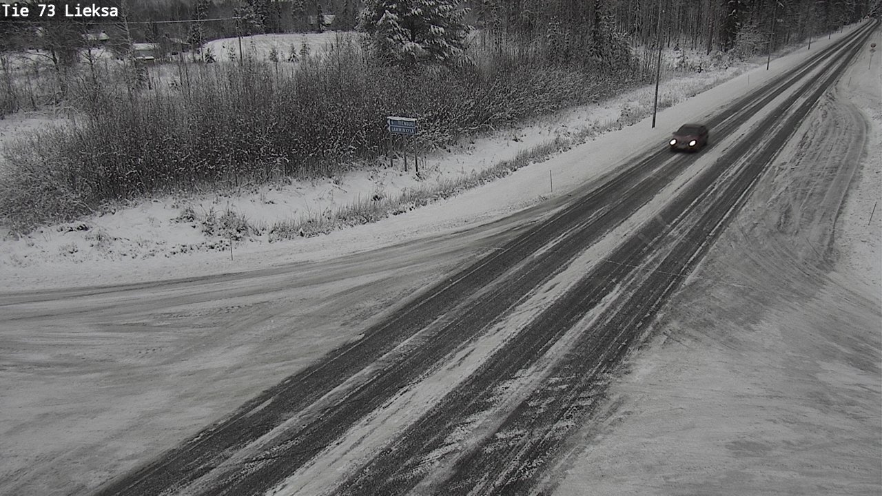 Weather Camera Image Väg 73 Lieksa, Lieksa, Pohjois-Karjala