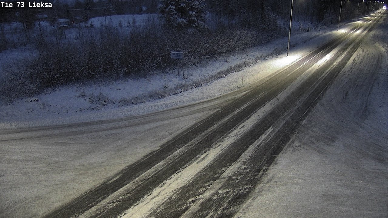 Weather Camera Image Väg 73 Lieksa, Lieksa, Pohjois-Karjala